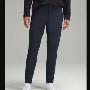 Lululemon ABC Slim-Fit Trouser Warpstreme Size 36 x 30 True Navy LM5ALWS